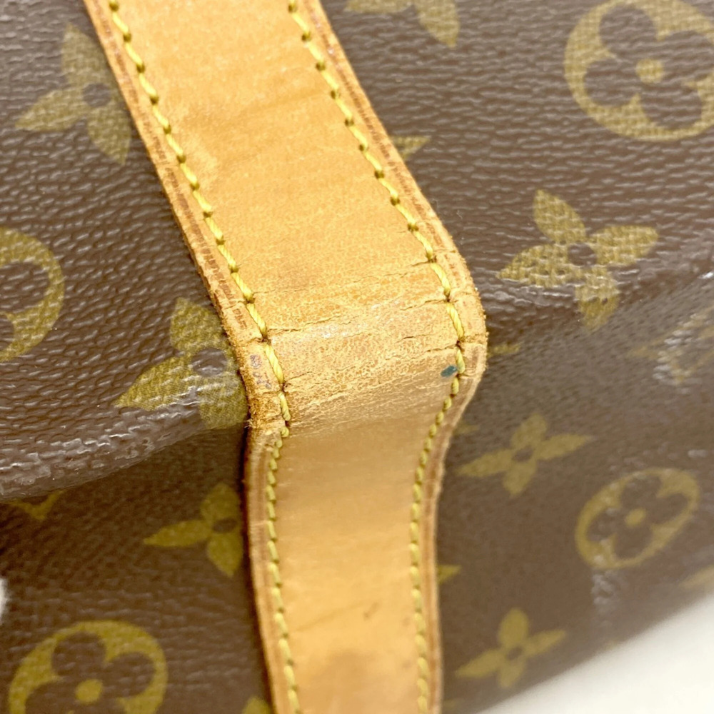 LOUIS VUITTON Brown Monogram Keepall 60 Boston Bag - Picture 6 of 12